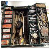 BK metal toolbox and contents BK metal toolbox and contents