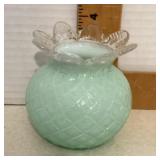 Cased art glass vase Cased art glass vase