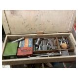 Toolbox full of engine tuneup tools Toolbox full of engine tuneup tools