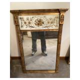 Mirror in ornate frame --42 inches tall Mirror in ornate frame --42 inches tall