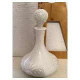 Milk glass decanter Milk glass decanter