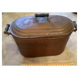 Copper boiler with lid Copper boiler with lid