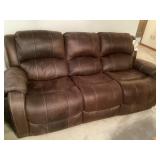 80' Flexsteel double power recliner--works 80' Flexsteel double power recliner--works