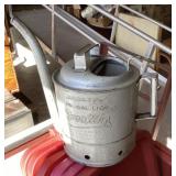 Brookins oil jug Brookins oil jug