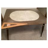 Dinette table with insert--no leaves Dinette table with insert--no leaves