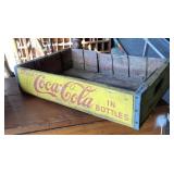 Wood Coca Cola crate --damaged Wood Coca Cola crate --damaged
