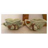 McCoy Pinecone cream & sugar set McCoy Pinecone cream & sugar set