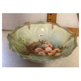 Painted Prussia porcelain bowl Painted Prussia porcelain bowl