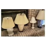 Group of 4 lamps Group of 4 lamps