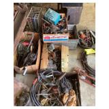 Large group of hardware and tools Large group of hardware and tools