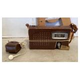 AllWave transistor radio with earphones AllWave transistor radio with earphones