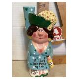 Enesco lady vase Enesco lady vase