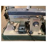 White portable sewing machine White portable sewing machine