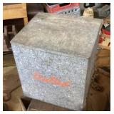 Galvanized Sealtest milk cooler Galvanized Sealtest milk cooler