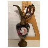 Antique hand painted ewer Antique hand painted ewer