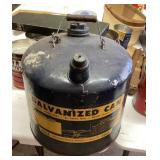 Eagle galvanized fuel can Eagle galvanized fuel can