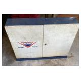 Wagner Lockheed brake parts cabinet and contents Wagner Lockheed brake parts cabinet and contents