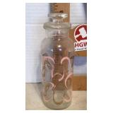 Mid Century bath salts jar Mid Century bath salts jar