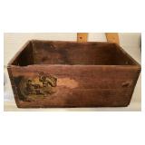 Antique wood box Antique wood box