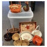 Tote of baskets