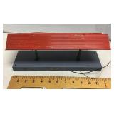 American Flyer metal train platform