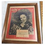 Vintage Susan Hayward Chesterfields print ad