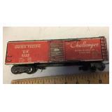 Early metal box car