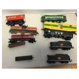 Lot of small gauge train cars