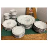 Set of china dishes