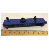Lionel helicopter launching flat car