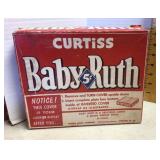 Baby Ruth candy bars empty box