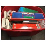 Tote of Christmas items