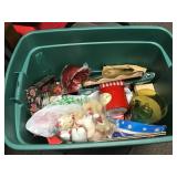 Tote of holiday items