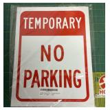 No Parking signs 9x12