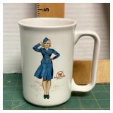 TWA coffee mug