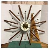 MCM Starburst clock