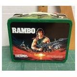 1985 Rambo lunchbox & thermos