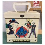 1976 Super heroes record case for 45s