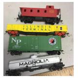 Lot of HO train cars