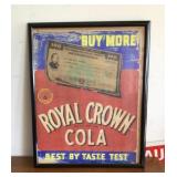 Royal Crown war bonds poster (folk art?)
