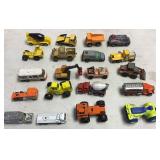 Group of Matchbox style cars