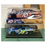 2 Diecast race cars