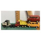4 Tonka trucks