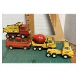 4 Tonka trucks