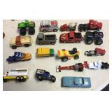 Lot of Hot Wheels and Matchbox cars