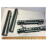 Set of 4 wooden passenger cars