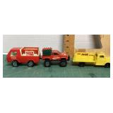 3 Coca Cola vehicles