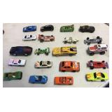 Lot of Hot Wheels and Matchbox cars