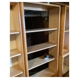 Wood shelving unit 7 feet tall x 30 inches wide Wood shelving unit 7 feet tall x 30 inches wide