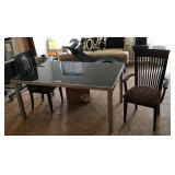 Modern design table and 2 chairs Modern design table and 2 chairs